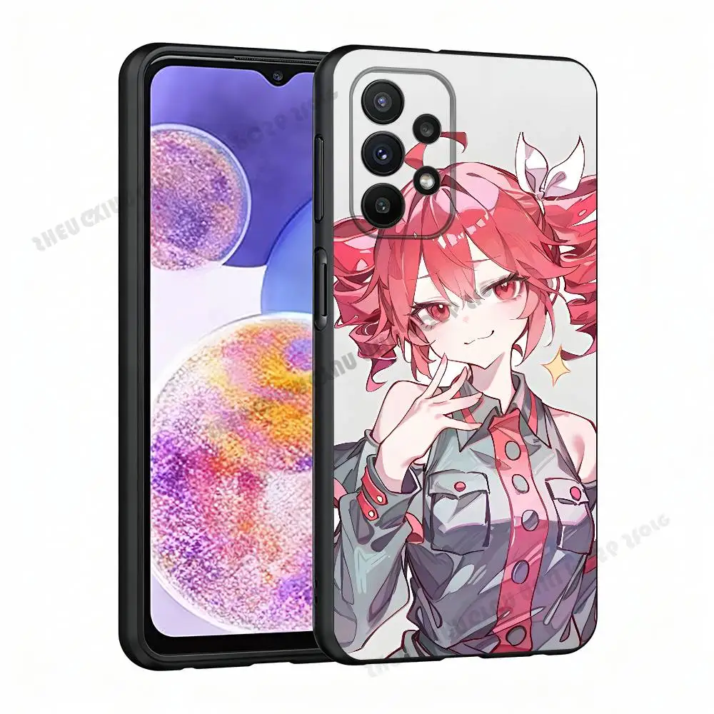

Virtual Kasane Singer Teto Phone Case For Samsung A21 31 51 53 71 20 22 30 32 42 50 01 02 10 11 4G 5G Cover