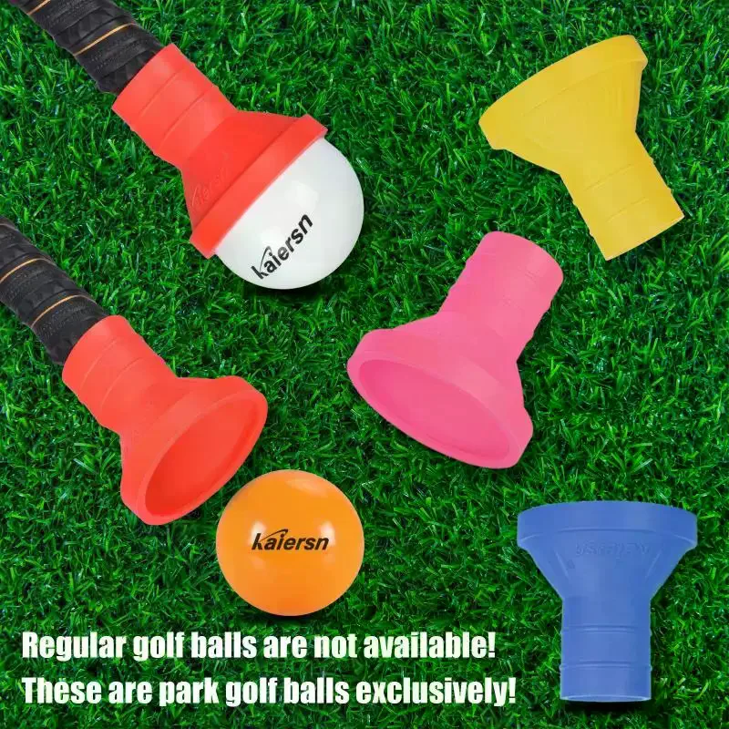

Park Golf Ball Retriever Portable Durable Silicone Effortless Pickup No Bending Quick Easy Installation Essential Golf Accessory