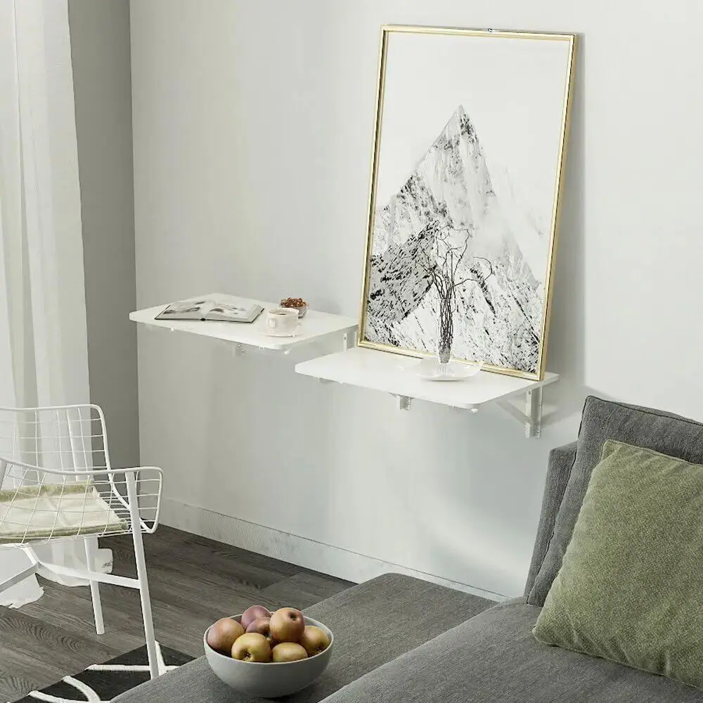 Wall-Mounted olding PC Table, Durable olding loating Table, Home Oice Desk, Space Saving, Suitable or Kitchen/Laundry Room/Dinin