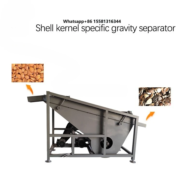 Shell-Kernel Specific Gravity Separator High-Precision Separation for Shell & Kernel Materials Efficient