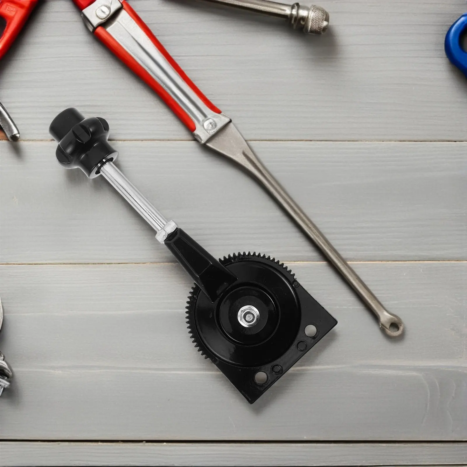 

1pcs Throttle Control Handle For Excavators And Tractors Manual Throttle Controller With Push-Pull Lever For Farm Vehicles