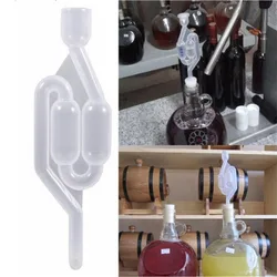 1PC Plastic One-way Wine Valve with Cover Red Wine Beer Fermentation Exhaust Valve Winemaking Tools Kitchen Gadgets