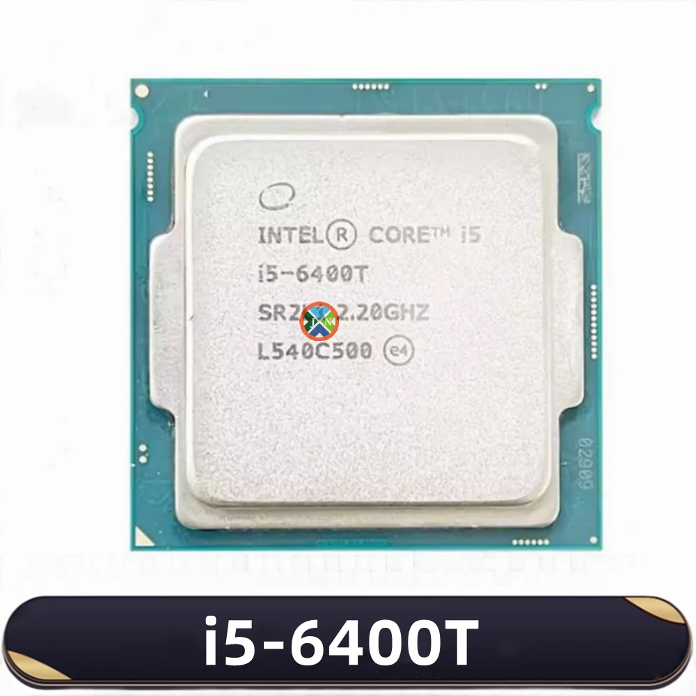 Intel Core i5-6400T 2.2 GHz Used Quad-Core Quad-Thread CPU 6M 35W LGA 1151  I5-6400t