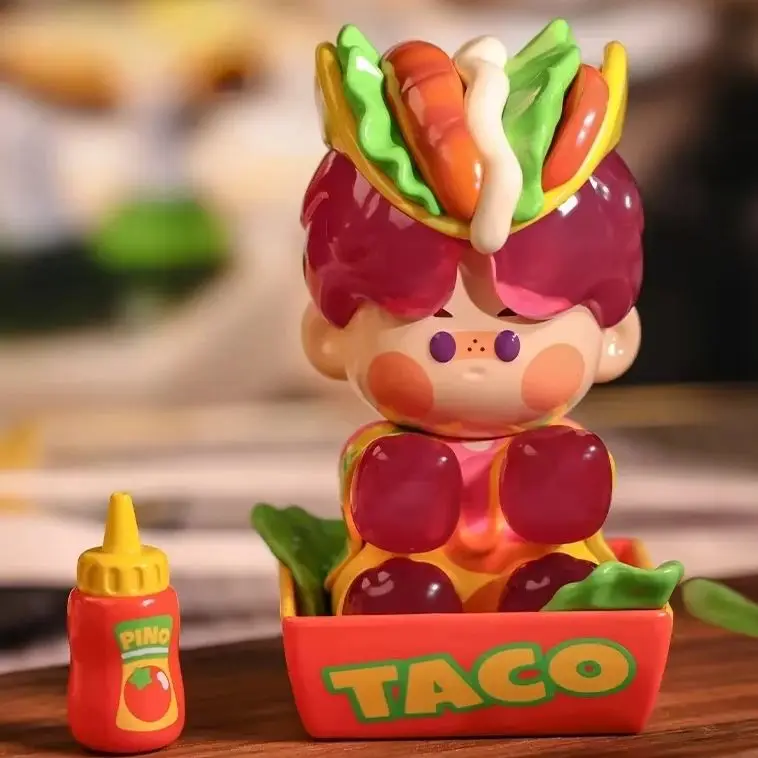 

PINO JELLY Delicious World Series Original Blind Box Mystery Box Guess Bag Toys Doll Cute Anime Figure Desktop Ornaments Collect