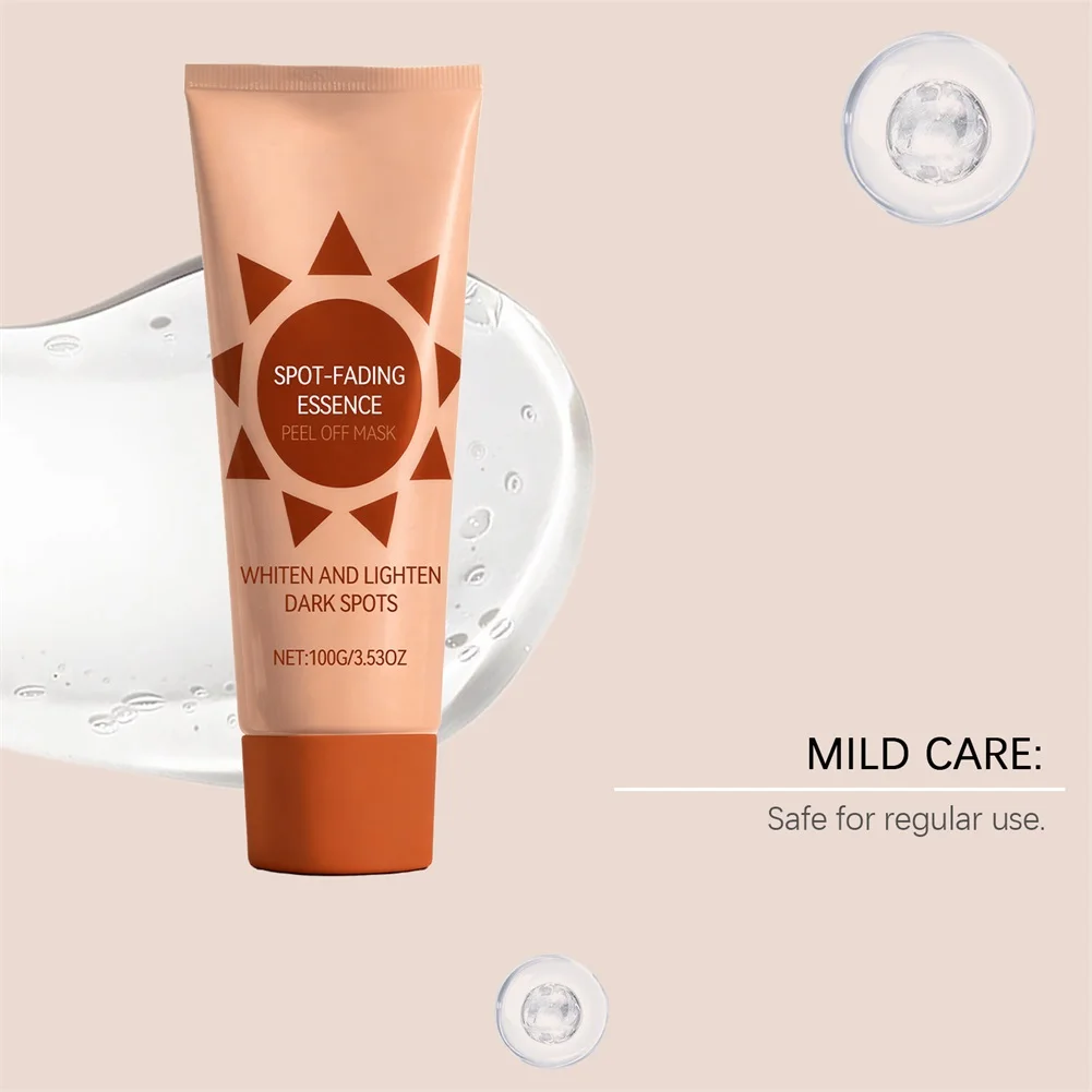 100 جرام من قناع تقشير خلاصات البقع، قناع وجه لإزالة البقع الداكنة، قناع تقشير لتبييض البشرة والعيوب #5