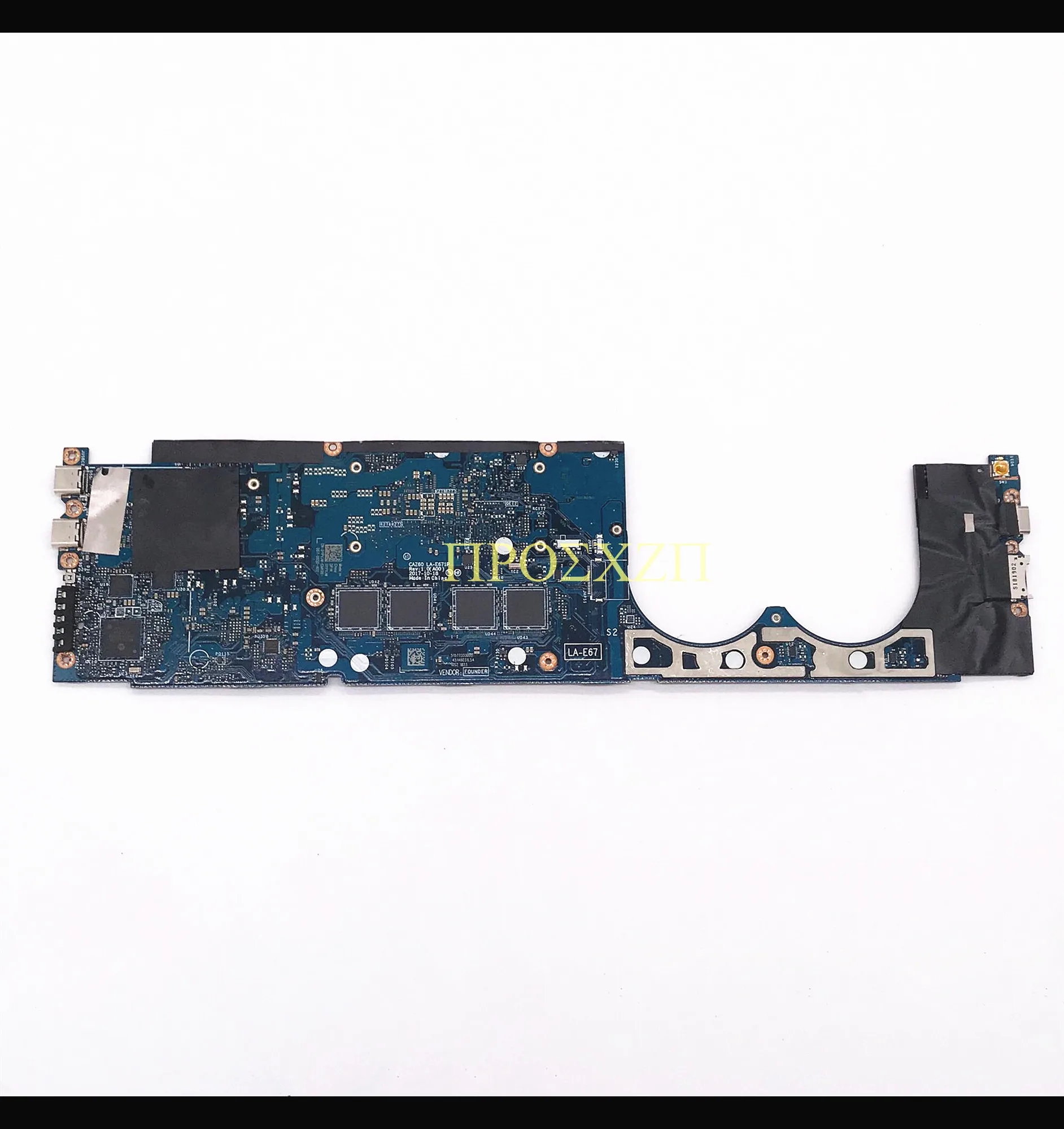 CN-0YPVJW 0YPVJW YPVJW High Quality For Dell XPS 13 9370 Laptop Motherboard LA-E671P With SR3LB I5-8250U CPU 100% Working Well