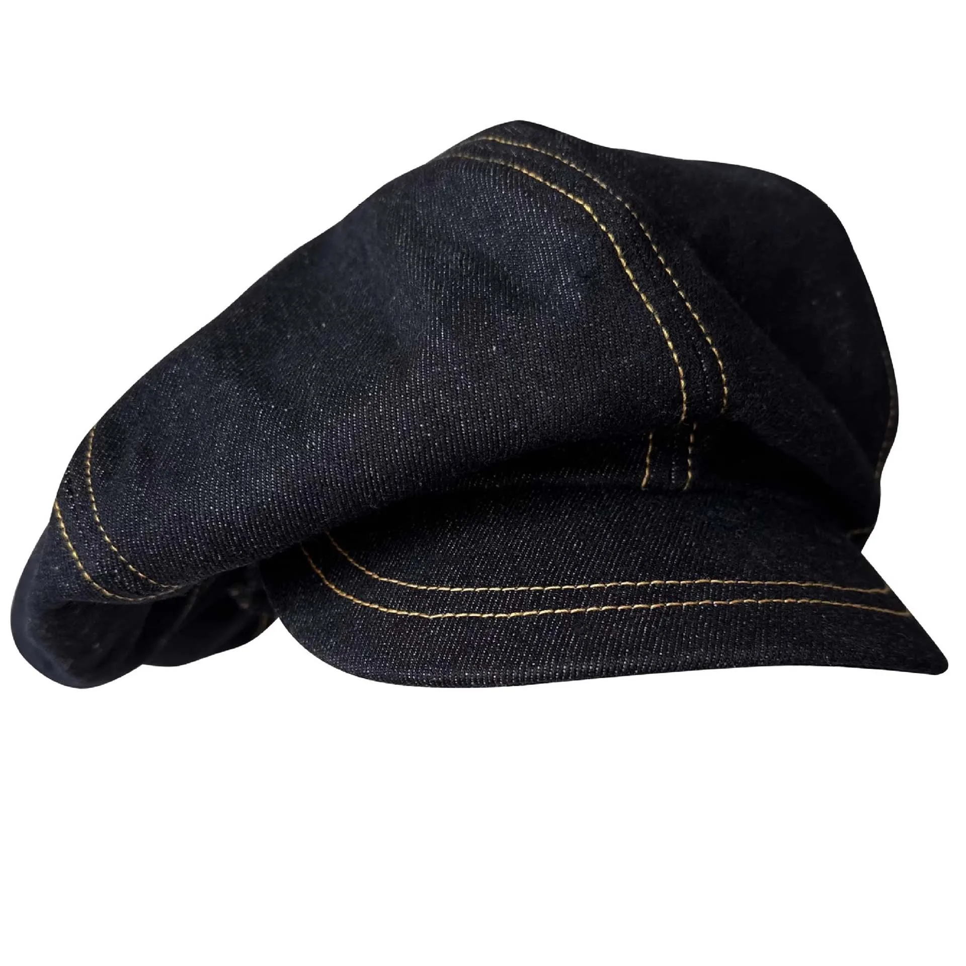 Summer Breathable Cloud Hat for Women Oversized Beret Denim Cap Octagonal Cap Painter Hat Lightweight Casual Fashion Hat