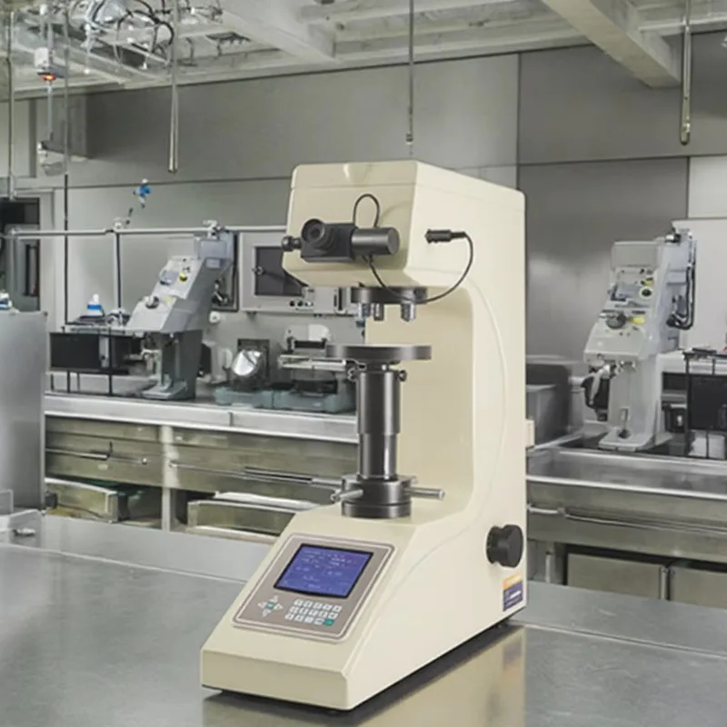 

HV(S)-5/10/30/50(A) Digital Display Automatic Turret Hardness Meter Portable Tester With LCD Display