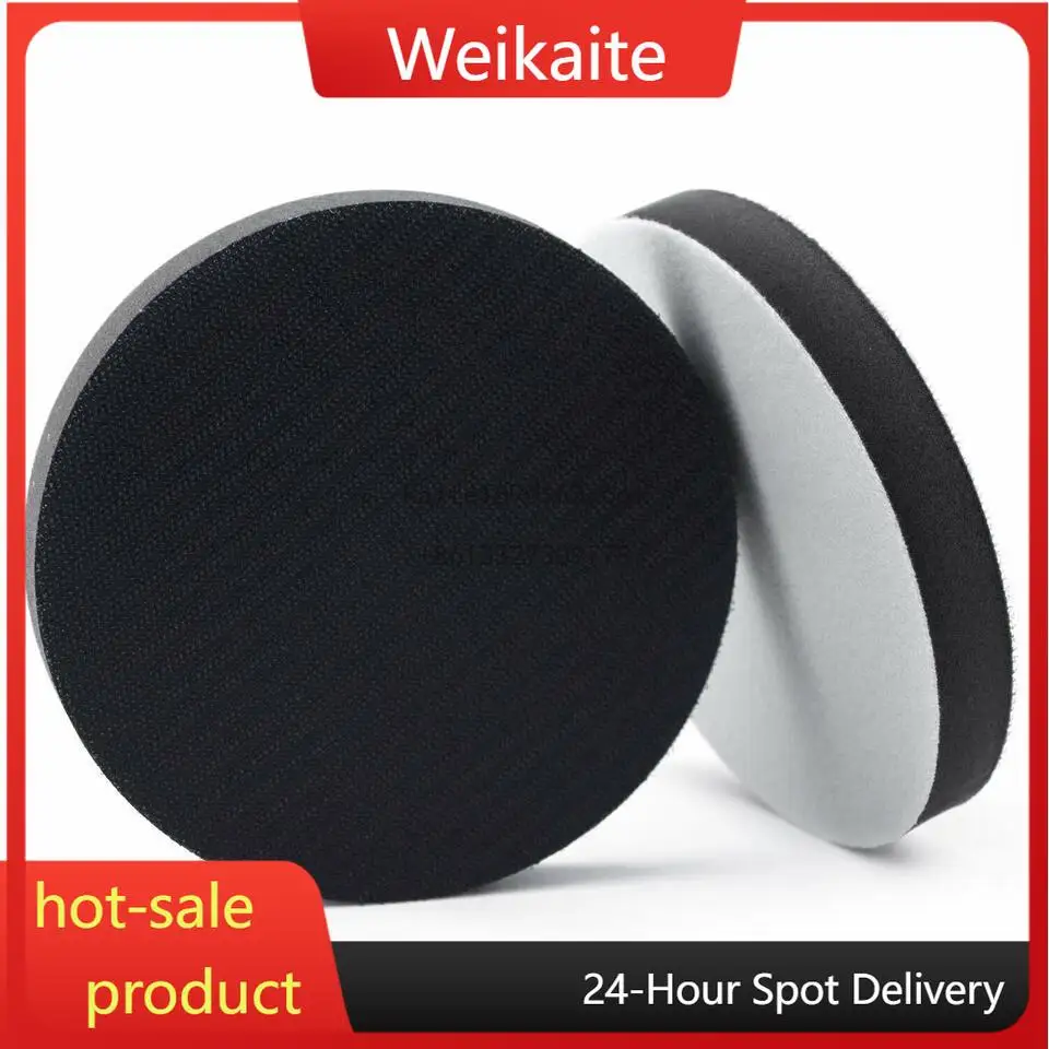 

6-Inch Soft Foam Interface Sanding Disc Backing Pad 100pcs/Carton Hook Loop Buffing Grit Grinding Polishing Pads Made Sponge