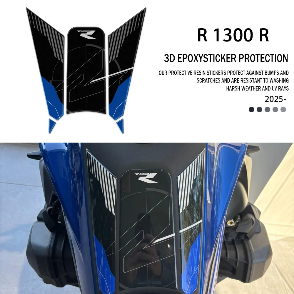 

Декоративная 3D-наклейка из эпоксидной смолы для топливного бака мотоцикла R 1300 R 2025, защитная накладка на бак R1300R 2026, аксессуары