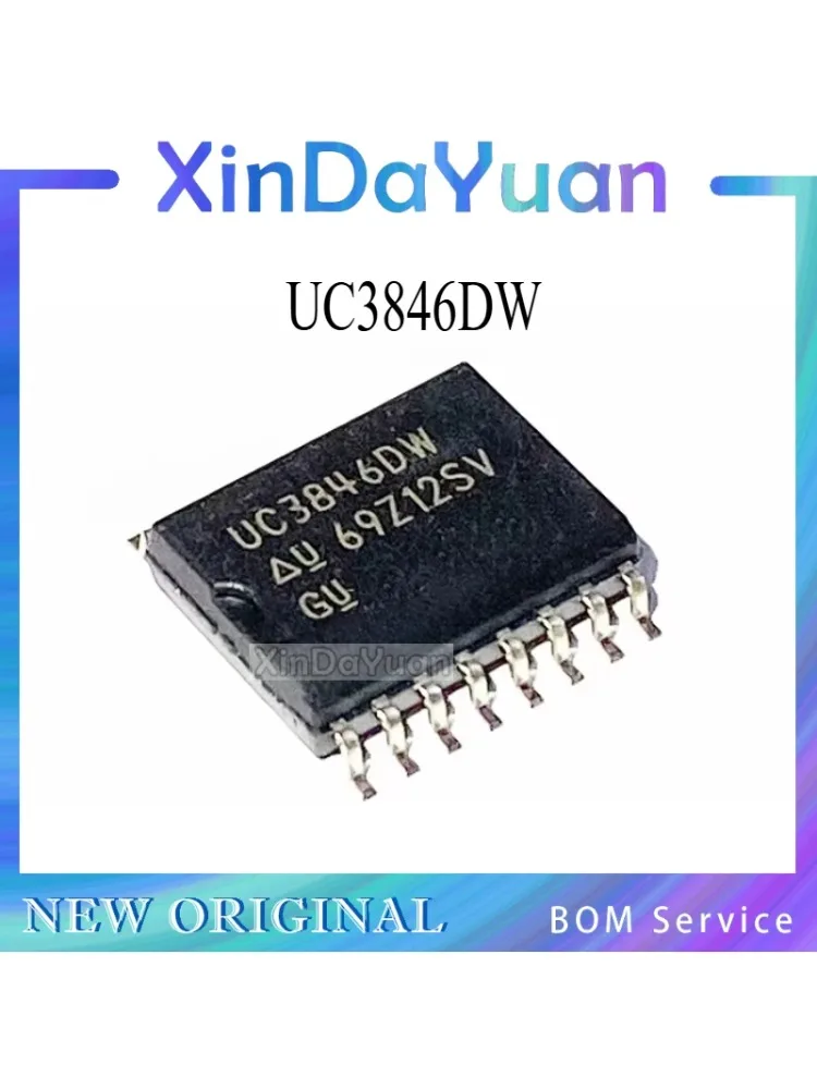 5 pcs  UC3846DW UC3846 SOP-16  Voltage Regulator IC Chip