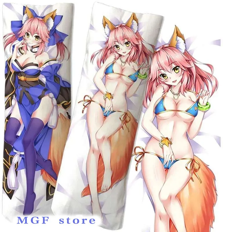

FATE Shutendouji Tamamo-No-Mae Figure 50*160cm Full Hug Body Pillow Double Sided 3D Printing Bedding Sexy Pillowcase Gift