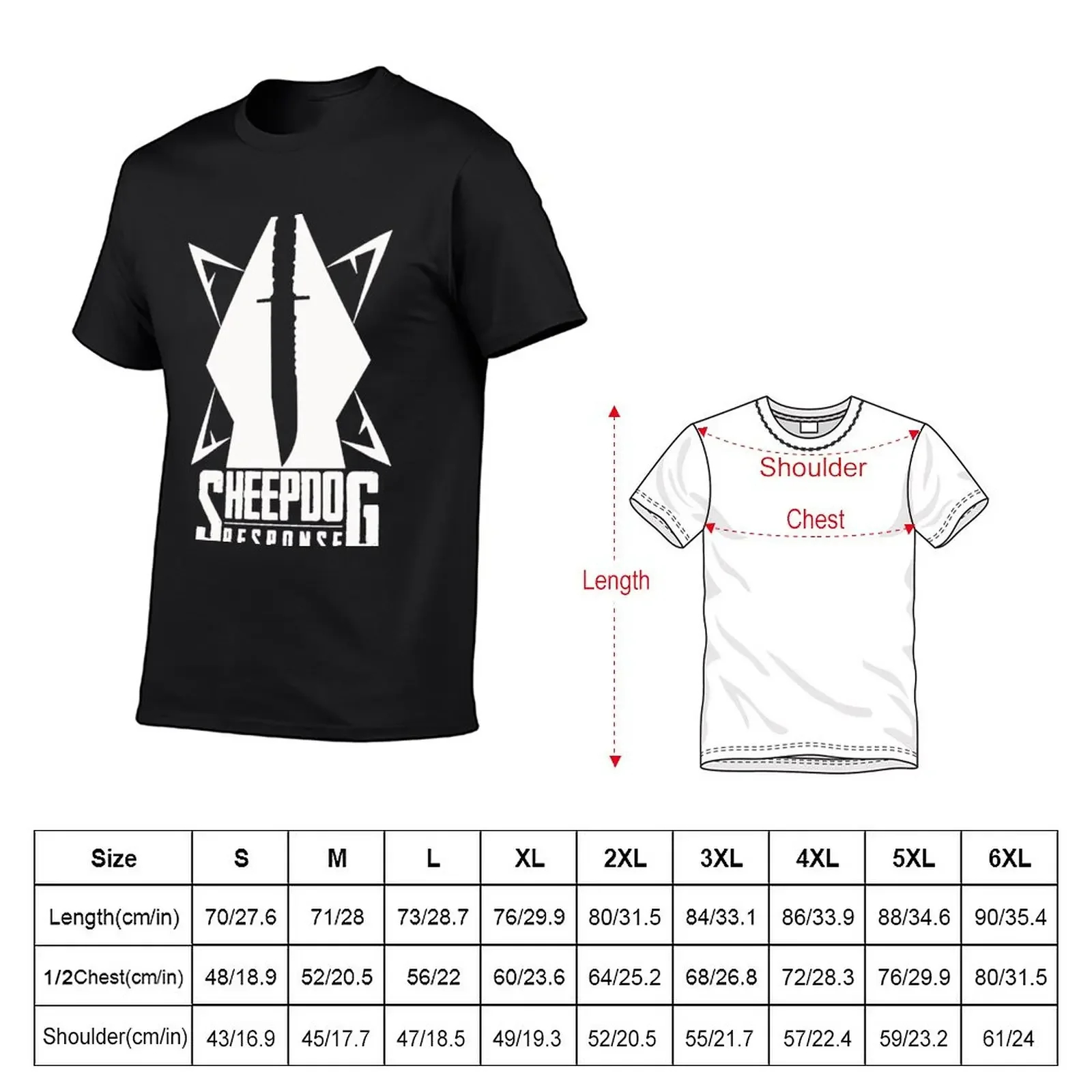 New Sheepdog Response T-Shirt vintage clothes Oversized t-shirt cute clothes funny t shirts Men's t-shirts