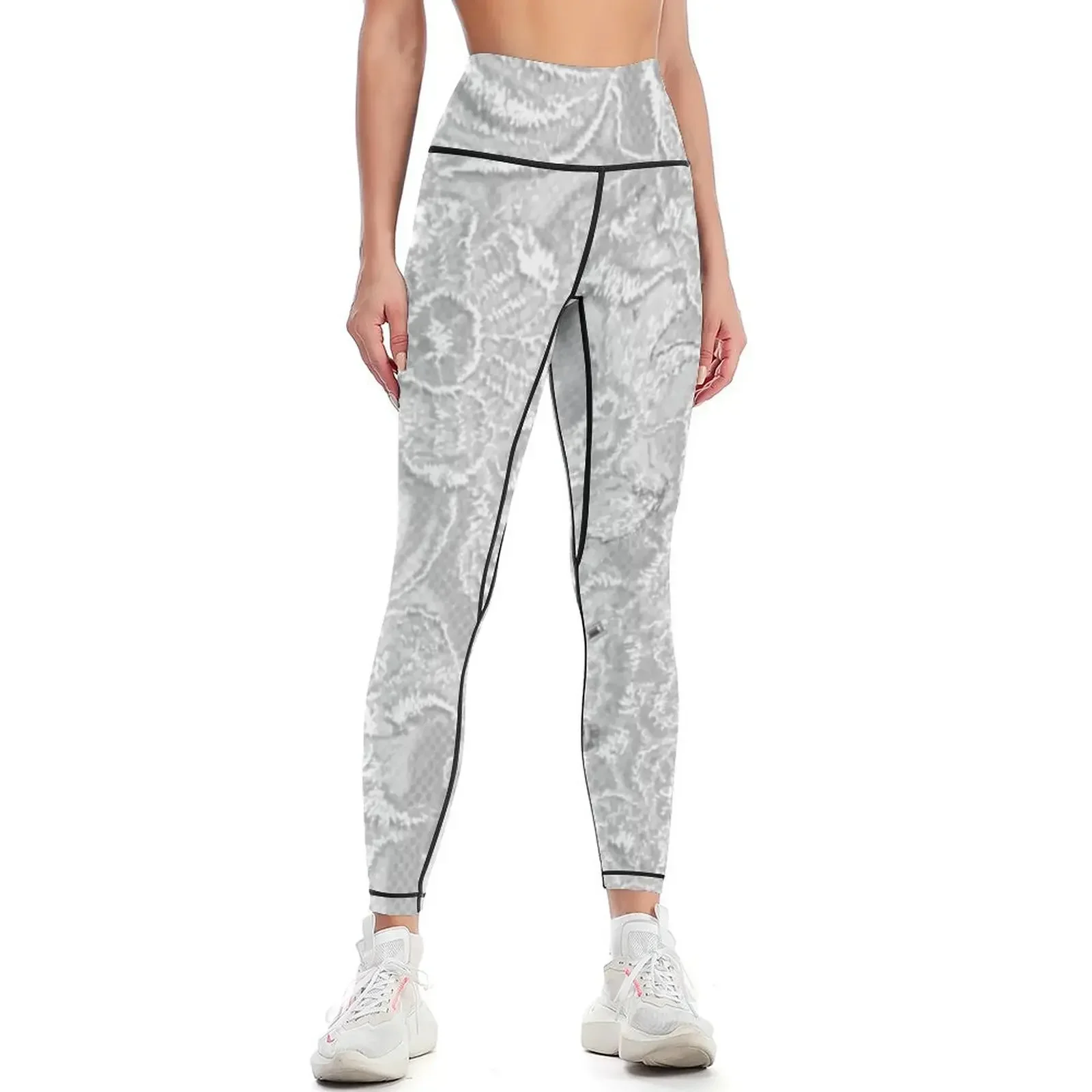 

Wedding Dress Lace Leggings Women's fitness Women's high waist Sportswear woman gym gym top Womens Leggings