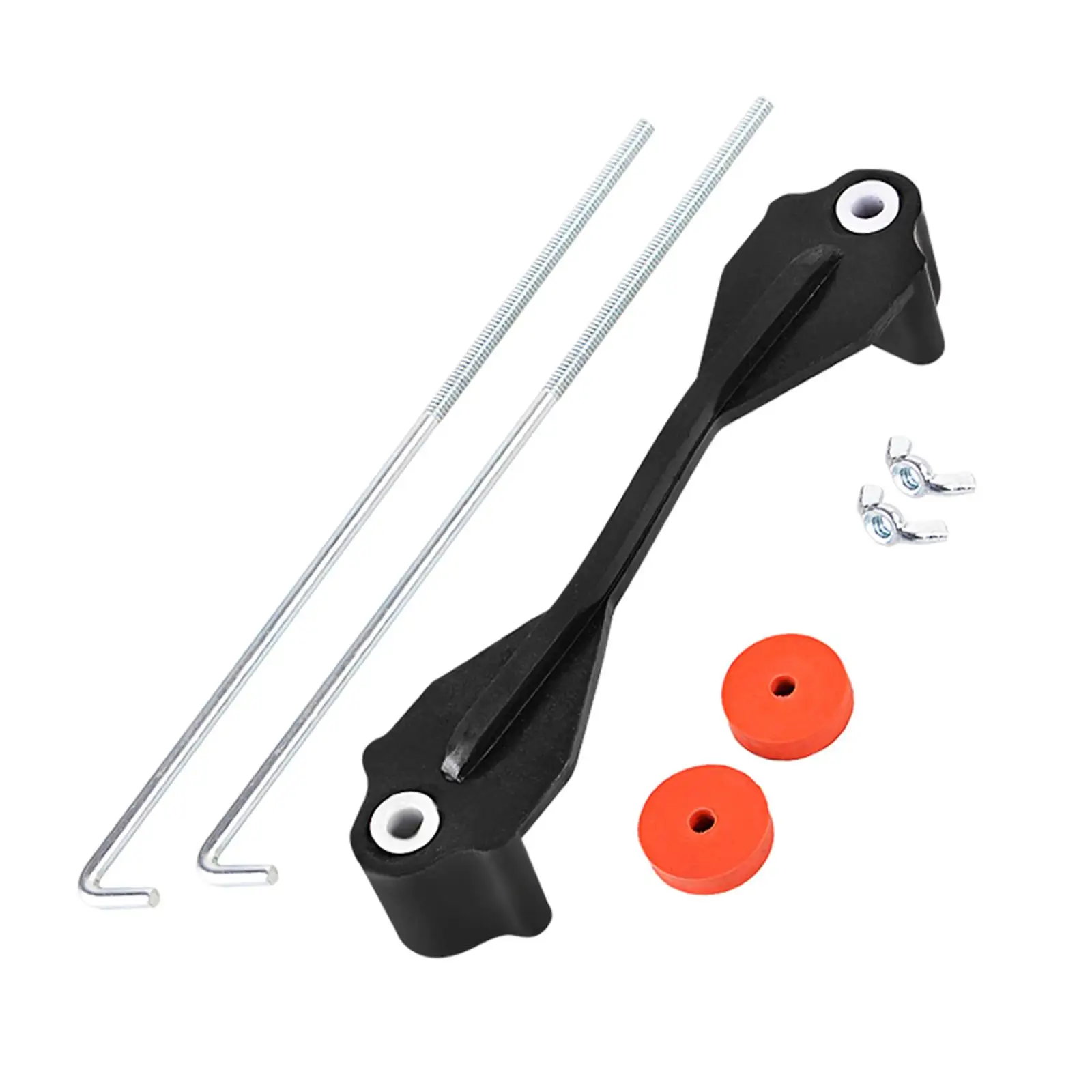 

Battery Hold Down Bolts J Hook Clamp Bracket Durable Tie Down Fasten Set