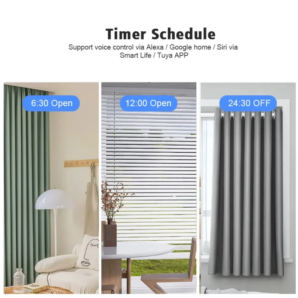 مفتاح ستارة منزلي ذكي CBE واي فاي ، تصميم يعمل باللمس للستائر الآلية ، حياة تويا الذكية ، اليكسّا ، مساعد منزلي جوجل