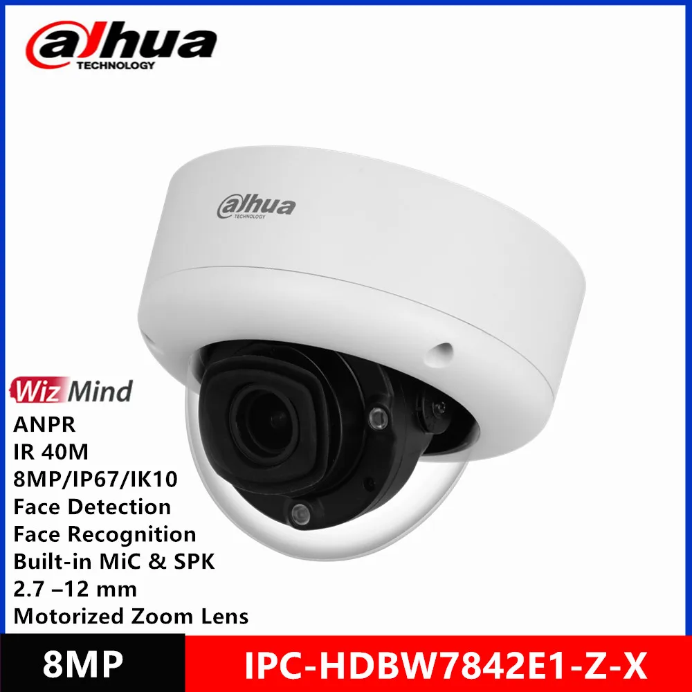 Dahua IPC-HDBW7842E1-Z-X 8MP 2.7 mm-12 mm Motorized Zoom Lens