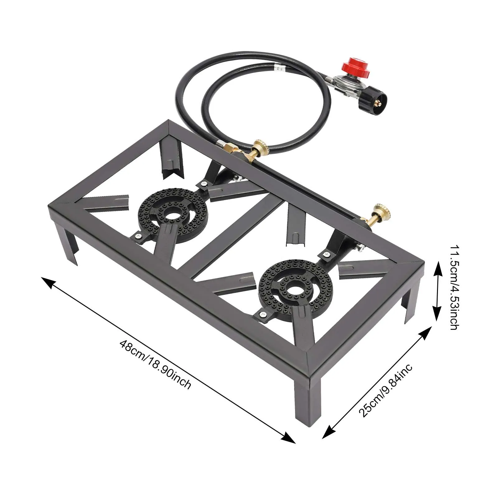 8000W Dual Burner Camping Stove 5