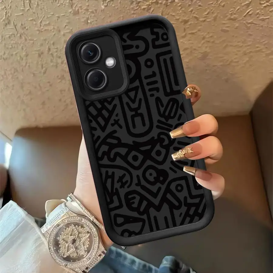 Capa de telefone para Xiaomi Redmi A4 A1 A2 Plus 13 12 A3 Capa macia Graffiti Cartoon
