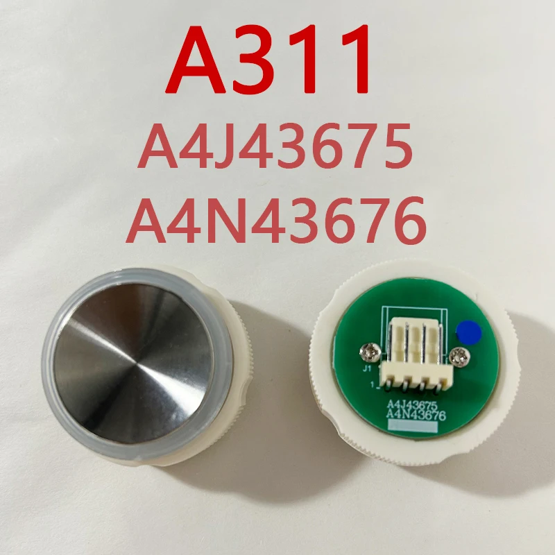 1 pc A311 For XIZI OTIS Elevator Push Button parts Red Blue White Light Open Hole 27MM DC24V,A4J43675,A4N43676