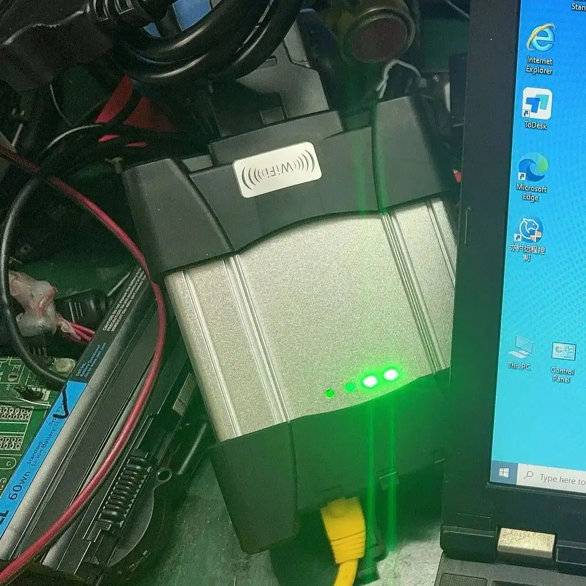 8G Laptop with Wifi ICOM for BMW Next Directly Use! CF53 Model 1TB SSD Newest ICOM 2026.09V Expert Mode Software Installation