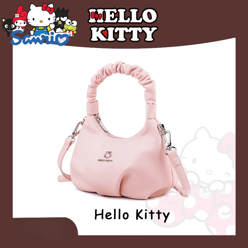  Hello Kitty Original New Women's Mini Handbag Luxury Brand Fashion Women's Mini Shoulder Bag Cartoon Cute Women's Bag