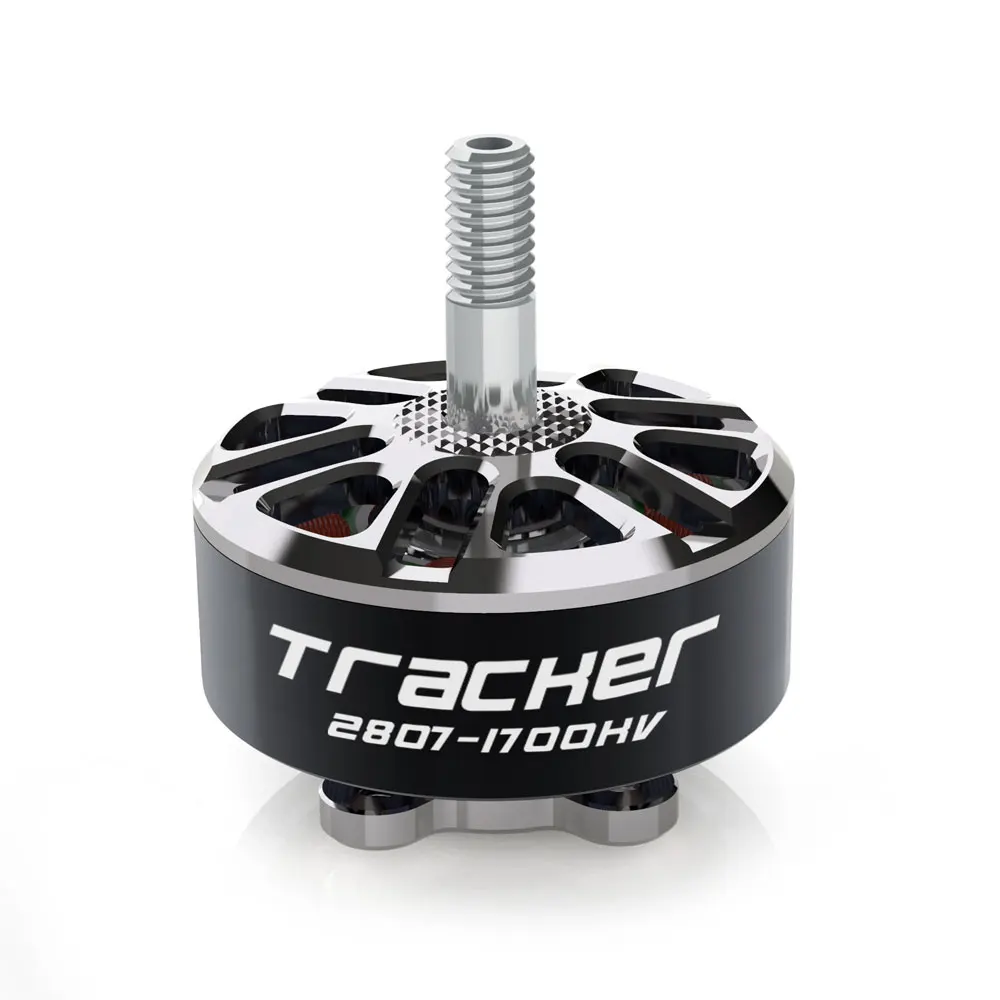 GTSKYTENRC-Moteur sans balais 2807 1300KV / 1700KV 4-6S, compatible arbre de 5mm, hélice 6-7 pouces pour importateur de course RC FPV