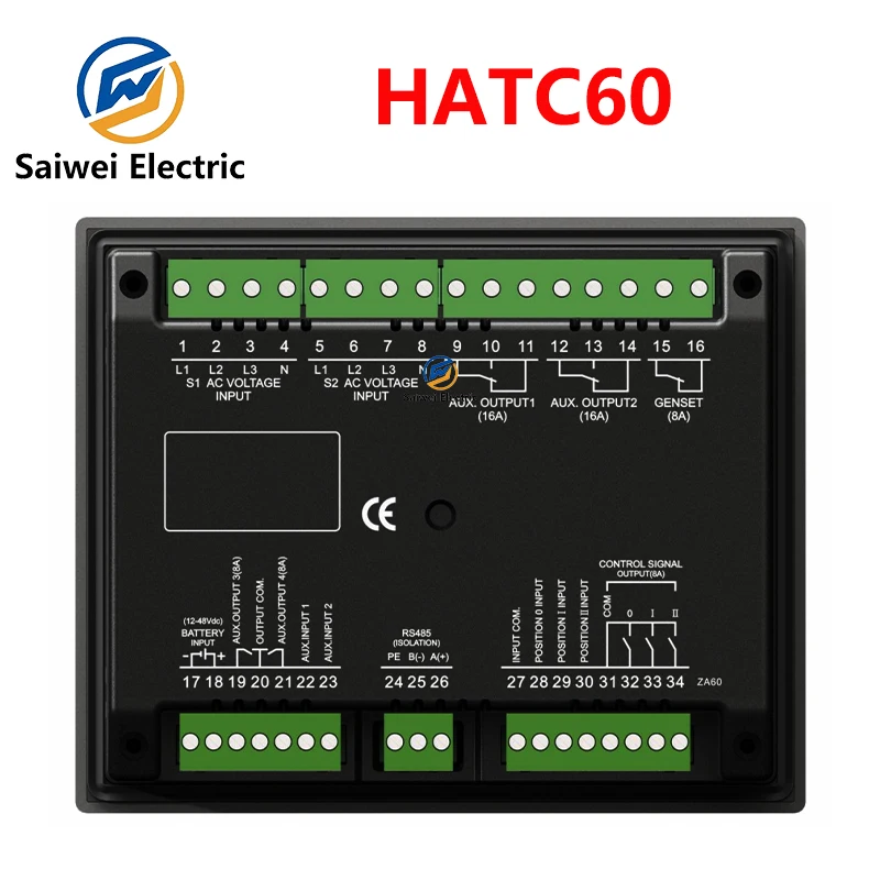 SmartGen HATC60 Socomec ATS switch Controller