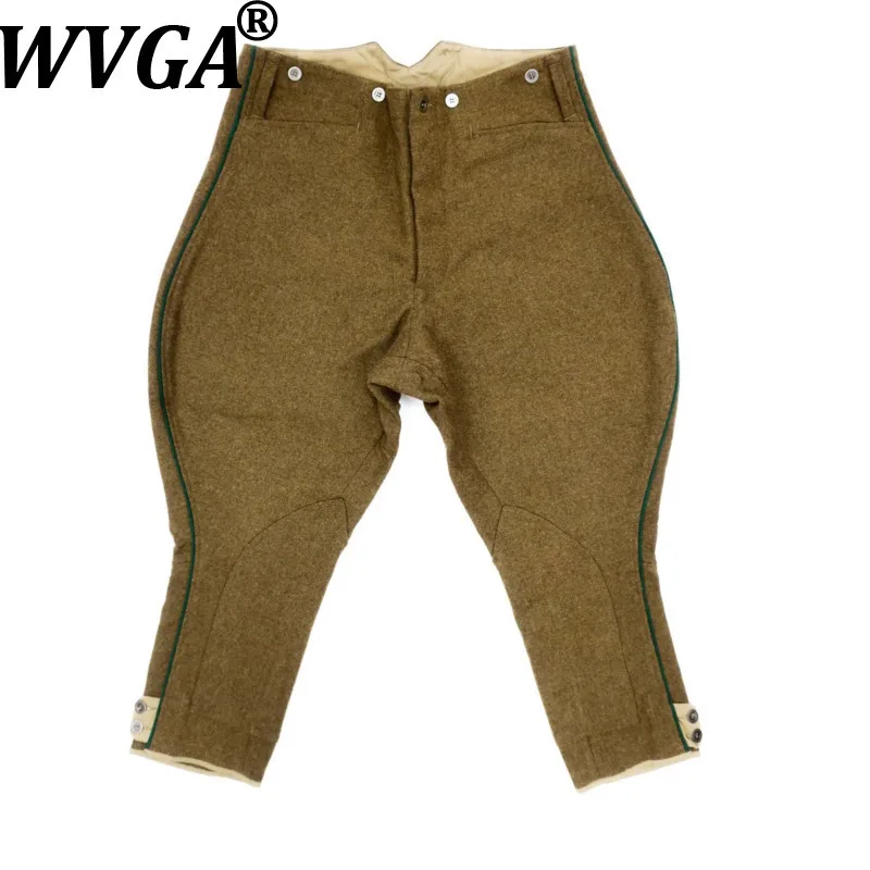 

WVGA осень-зима новые мужские шерстяные модные бриджи в стиле панк, шикарные повседневные брюки до щиколотки Ins Y2K W12742