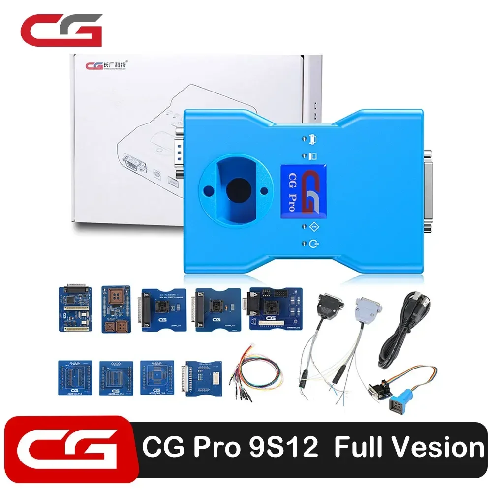 CG Pro 9S12 Programmer Full Version V2.3.0.0 with All Adapters Support 35160WT/ 35080/ 35128