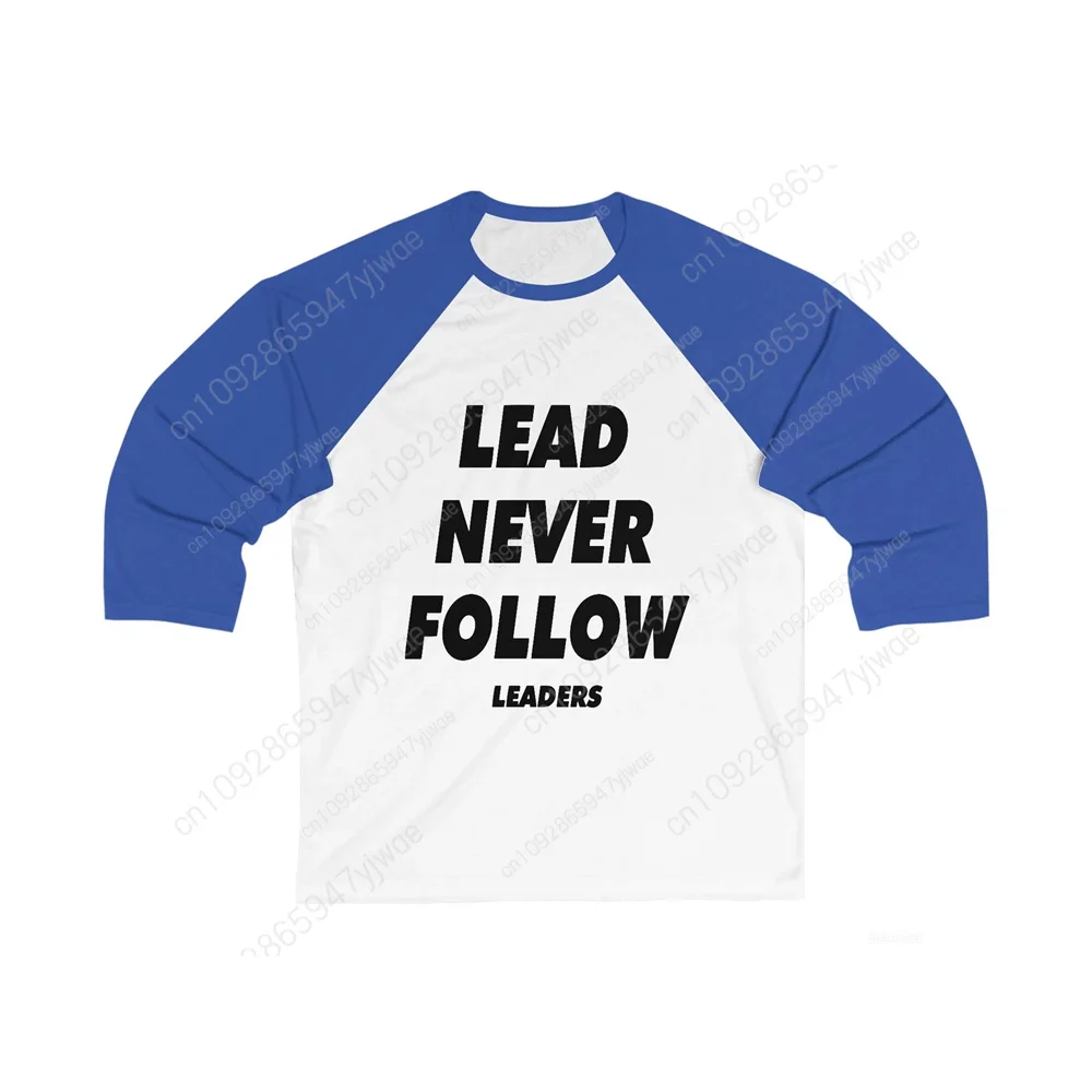2026 Lead Never Follow Leaders Chief Keef Iconic Long Sleeve T Shirt Fashion Streetwear Y2k Top Autumn Unisex Beach T-shirts