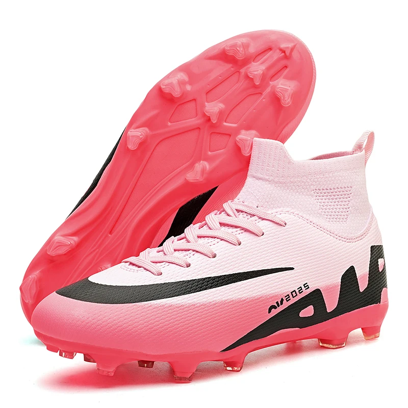 

TF/FG Men Football Shoes Outdoor Fast Football Field Boots Professional Society Cleats Soccer Shoes Training Sneaker Comfortable