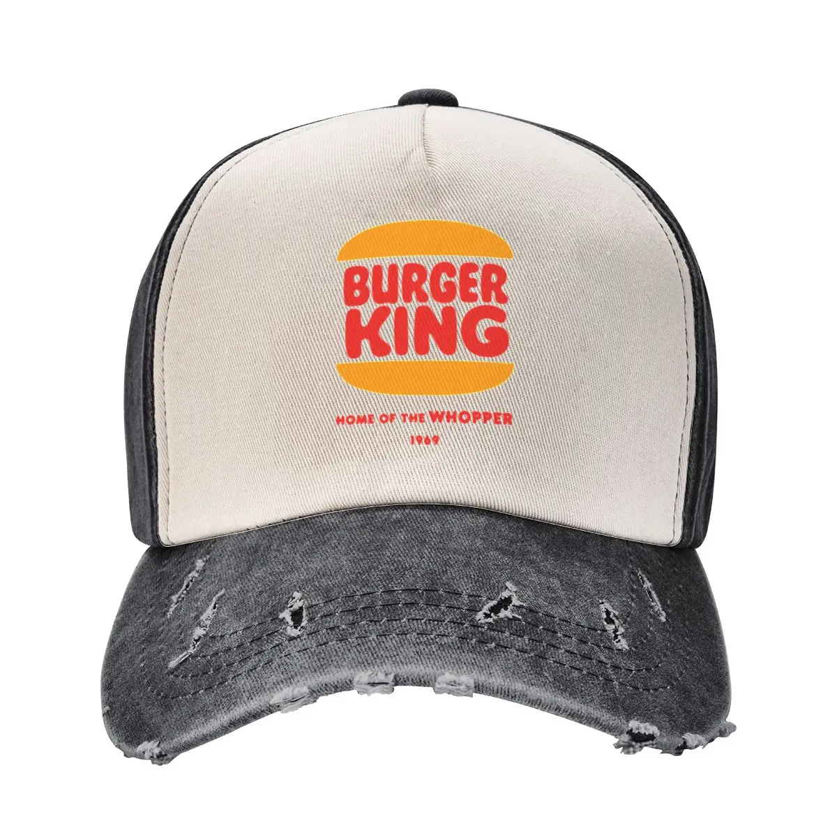 

Burger King Baseball Cap Hat Man Luxury Fishing cap Uv Protection Solar Hat Men Golf Wear Women's