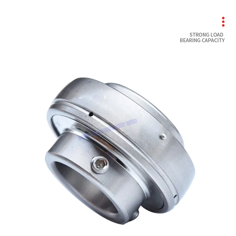 304 Stainless Steel Outer Spherical Bearing Inner Hole 20mm-50mm SSUC204 205 206 207 208 UC209-SUC212