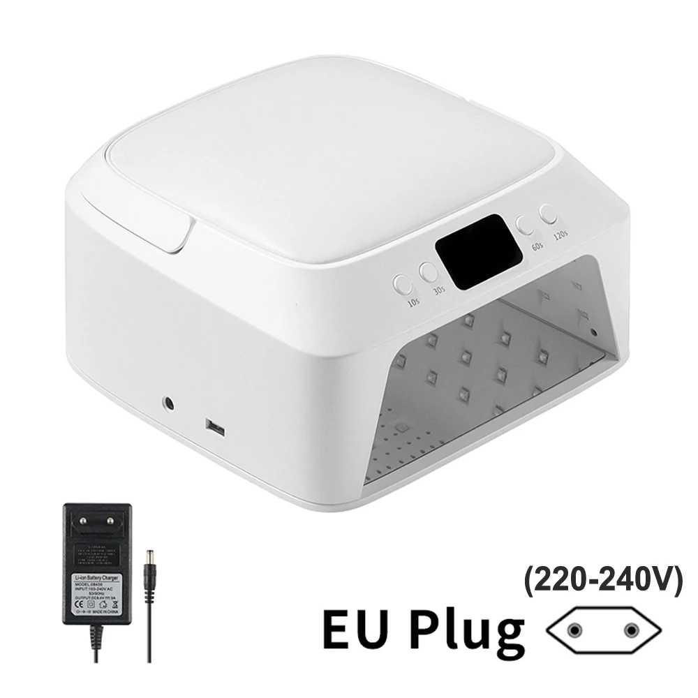 71個のLED UVネイルランプ、広々としたネイルドライヤー、ハンドピロー