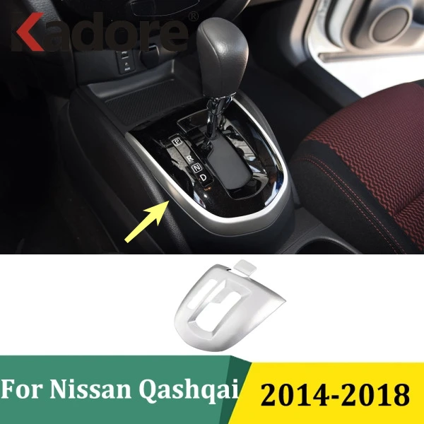 

Для Nissan Qashqai 2014 2015 2016 2017-2018 AT панель управления переключением передач, накладка, наклейка, Стайлинг, аксессуары для интерьера (LHD)