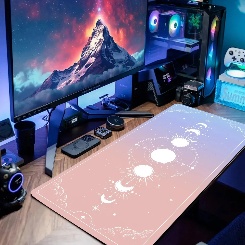 

Astrology desktop Mousepad Board games Tarot HD Printing top sale Extended office carpet XXL size Kawaii Keyboard expansion pad