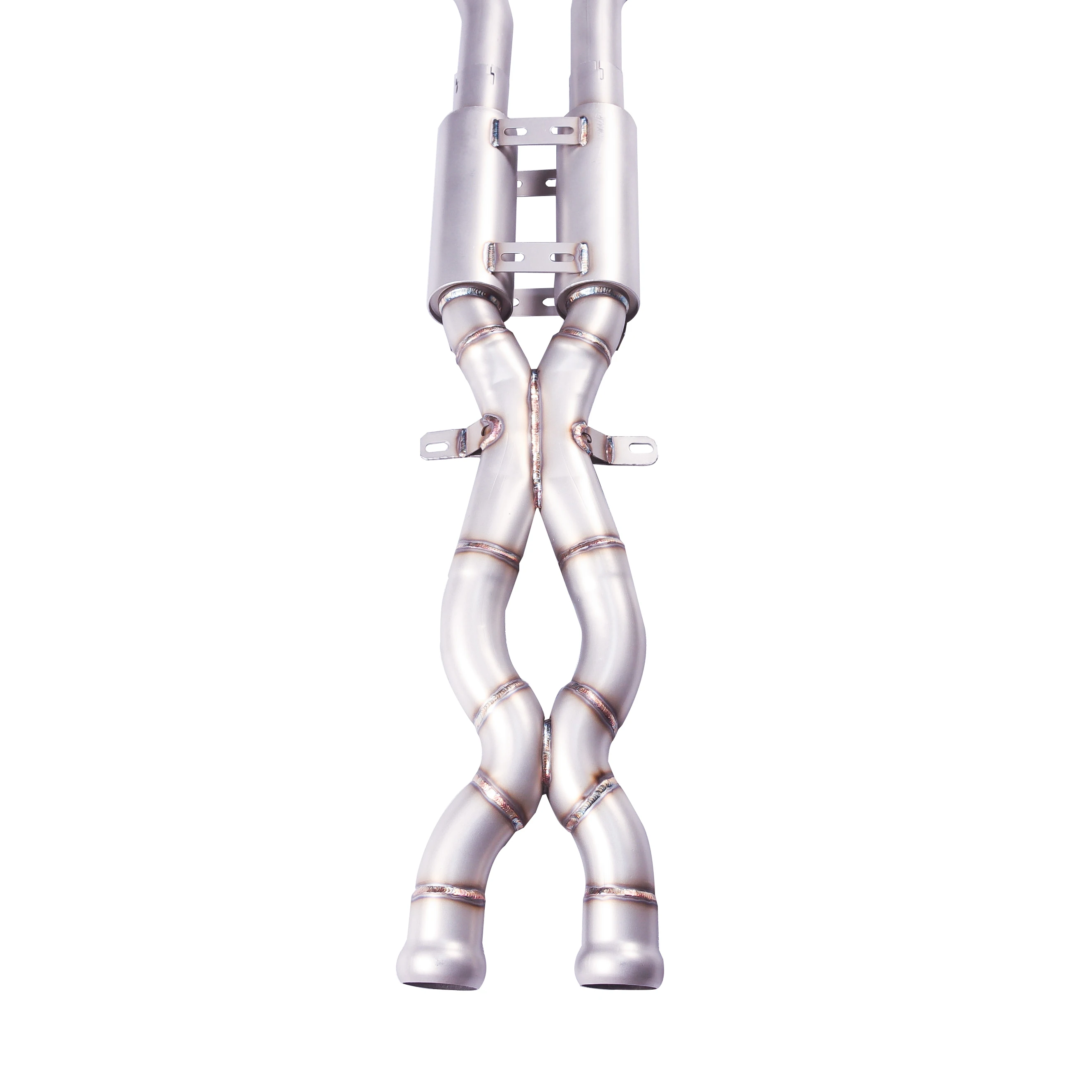 

[Custom product] For BMW M3 M4 10-14 E90 E92 E93 catback 304 stainless steel front tube performance exhaust system silencer