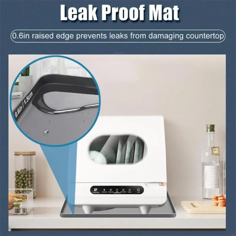 Посудовая сковорода предотвращает защиту от покрытия по полу защита от утечки утечки воды N58d