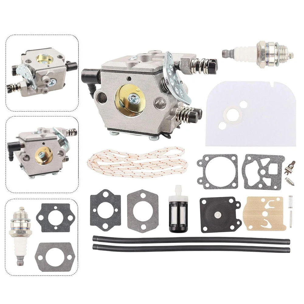 All-in-One Chainsaw Carburetor Replacement Set for Stihl ST600 009 010 012 Fuel System Maintenance with Diaphragm Gasket Hose