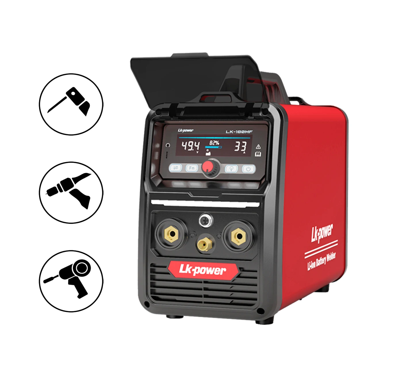 Portable cordless welder rechargeable battery MMA TIG MIG welding machine