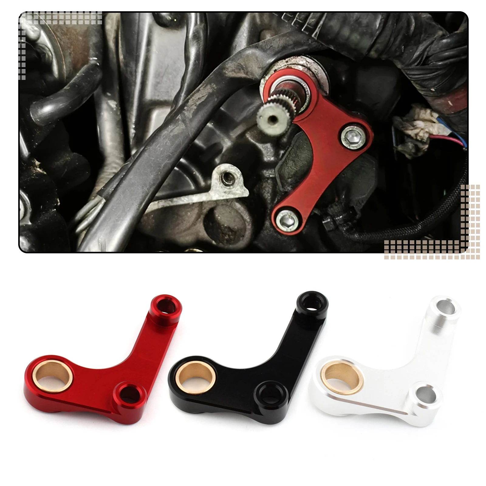 Motorcycle Gear Shift Stabilizer Holder For Triumph DAYTONA 675/R Daytona MOTO2 765 LIMITED EDITION Street Triple 765 765S 765R
