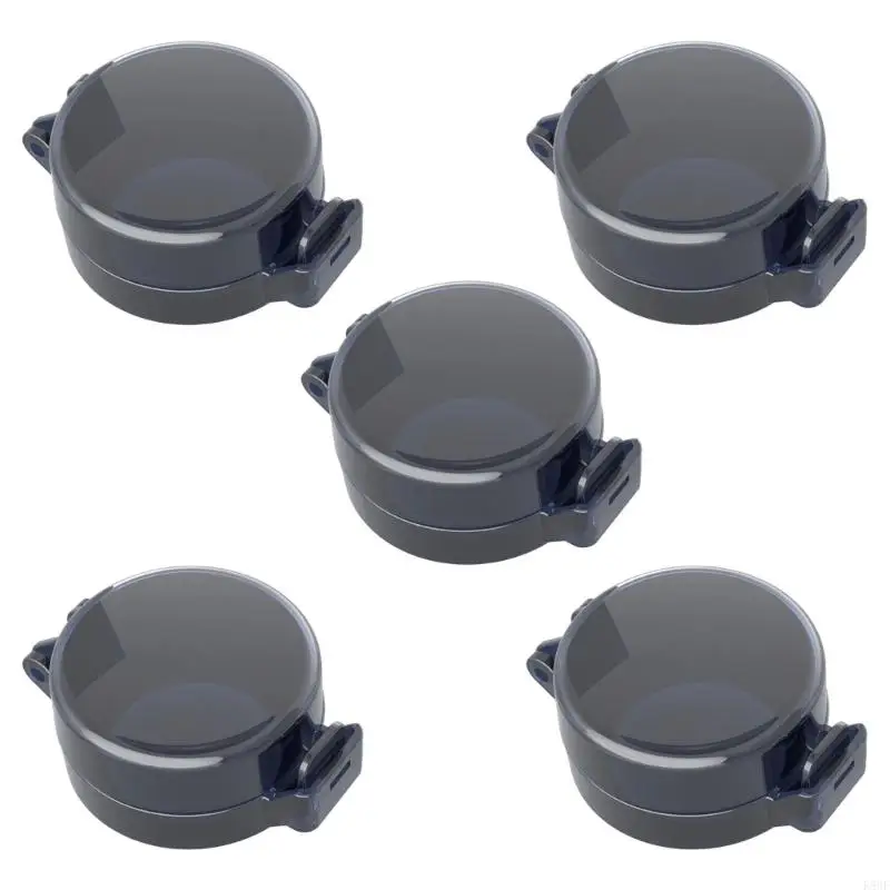 K8GF 5pcs/set Adesive Deadbolts Coperchio sicurezza per bambini Protettore sicurezza per bambini Design chiaro Design