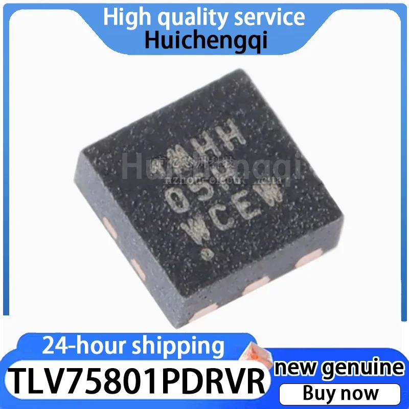 10PCS Genuine TLV75801PDRVR Package WSON-6 Adjustable Ultra-low Voltage Drop Regulator
