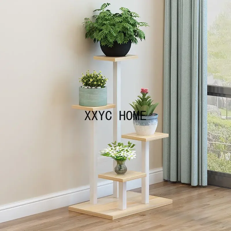 Plant Stand Multiple Flower Pot Holder Shelves Planter Rack Storage Organizer Display For Indoor Home Garden Decoration