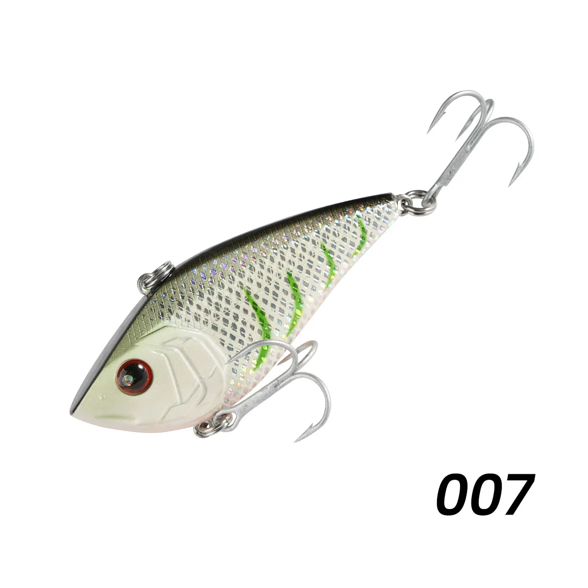 Noeby Lipless Crankbait-Angelköder, 70 mm, 17,3 g, rasselnde, sinkende Vibration, künstlicher harter Köder für Barsch-Zander-Angelköder – Detail 11