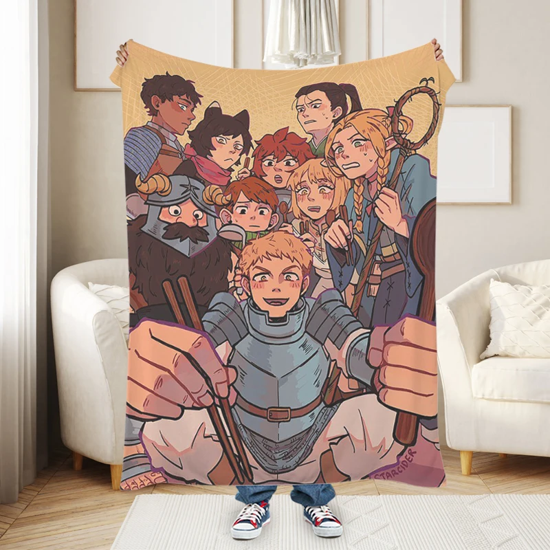 Knee Blanket Z-Dungeon meshis Sofa Winter Warm Winter King Size Microfiber Bedding Fluffy Soft Blankets Bed Fleece Camping Nap