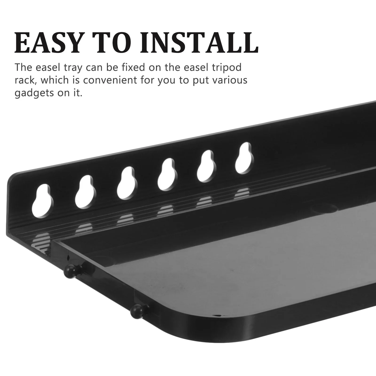 Folding Easel Tray Plate for Detachable Paints Rack Attachment Plastic Convenient Replacement Storage