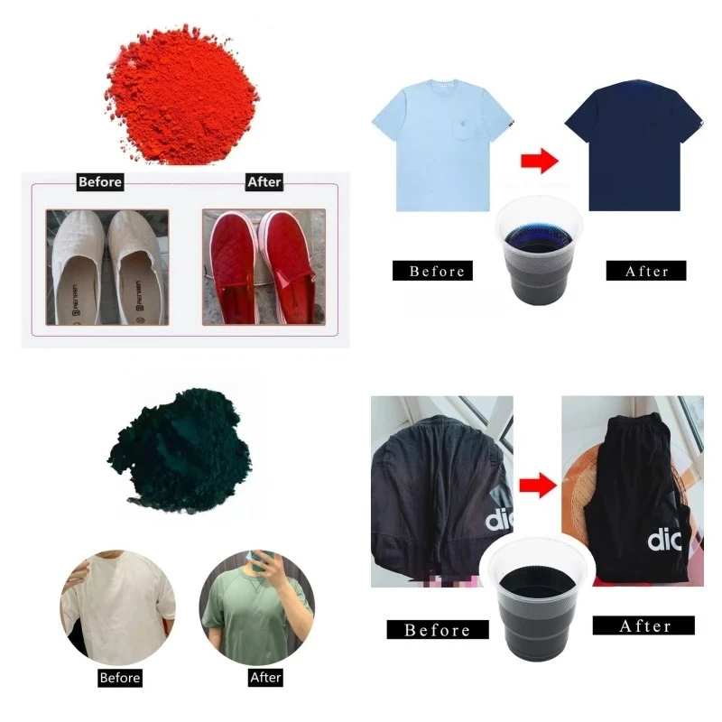 10g/20g/50g Paint for Fabric Paint Black /Red/Yellow Color Dye for Clothing Textile Dyeing Clothing Renovation Paint for Clothes