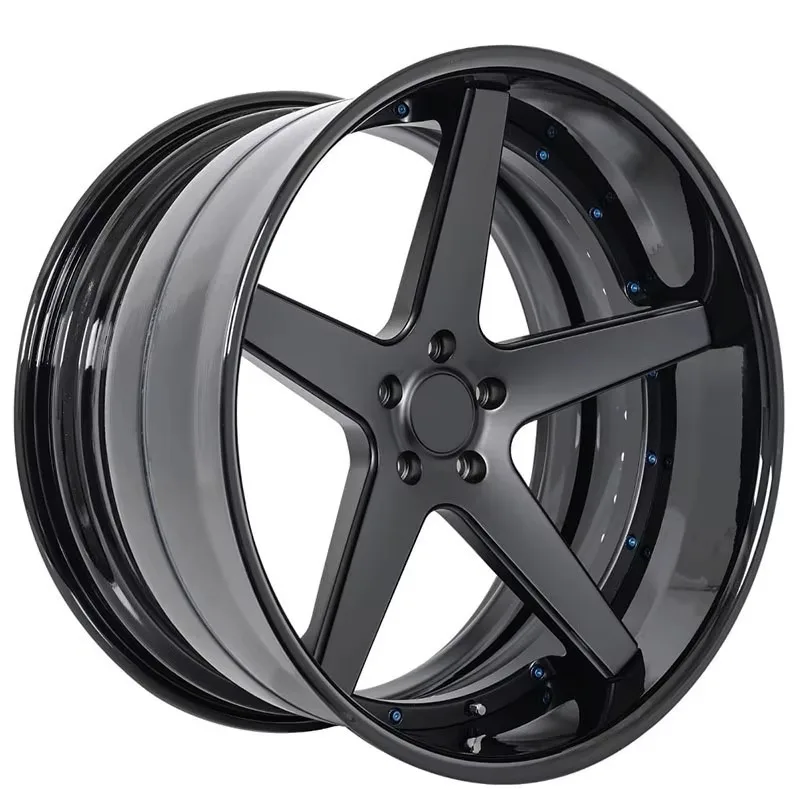 17-24 Inch Matte Gloss Black Dual Tone Forged Wheels Custom Styling Premium Aftermarket Universal Auto Rims